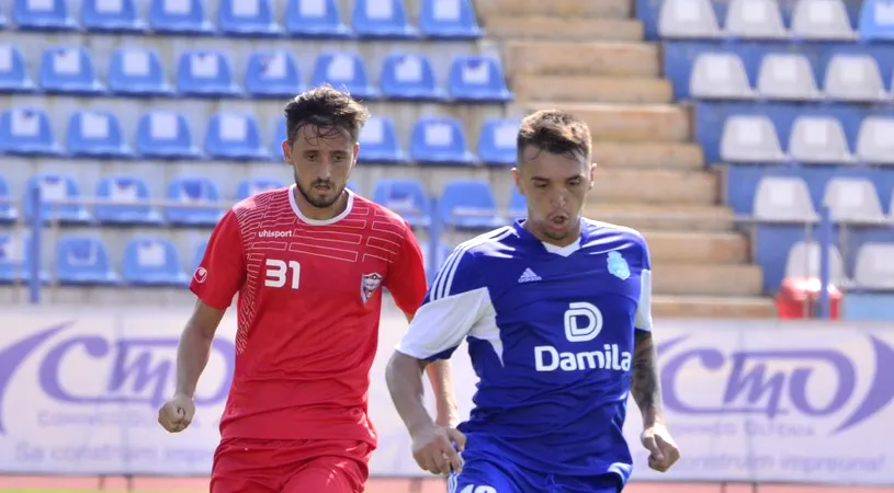 Staicu, noul erou al CSM-ului.  **Atacantul vâlcean a marcat prima 