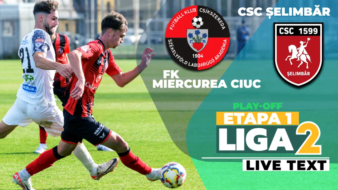 FK Miercurea Ciuc a pus la respect, o repriză, CSC Șelimbăr, suficient pentru a câștiga și a urca pe loc direct promovabil. Sibienii pierd locul 1 după chiar prima etapă din play-off