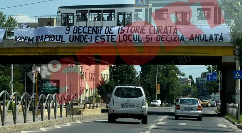 Protest extrem:** fanii Rapidului intră în greva foamei!