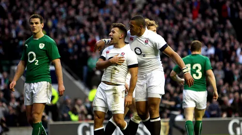 Anglia a învins Irlanda, scor 13-10, la Turneul celor Șase Națiuni