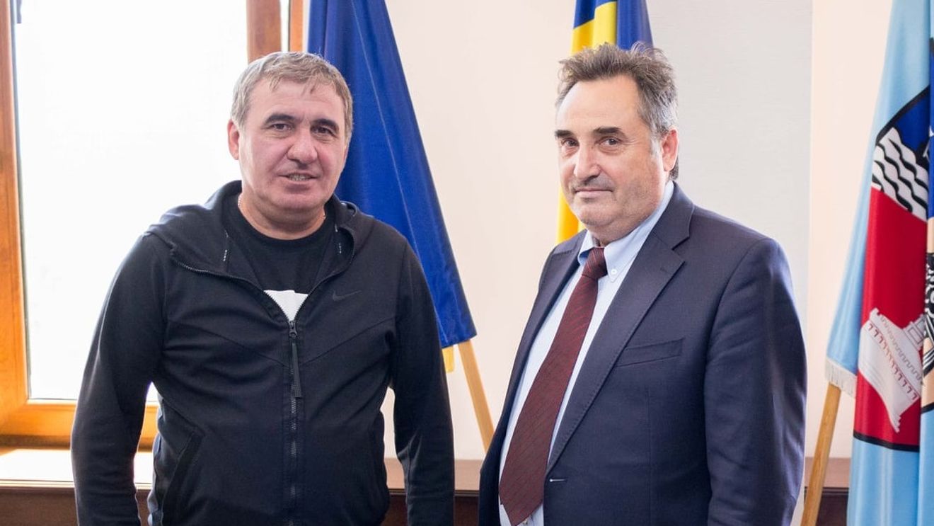 Viitorul lui Gică Hagi, tot mai aproape de o fuziune cu Farul! Cu cine s-a întâlnit fostul mare internațional român: „Avem un interes comun”