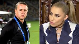 Bătaia Prodanca - Reghecampf, regizată de impresară! Antrenorul e convins că totul a fost premeditat de soția lui: „L-a adus pe ăla să filmeze”