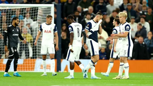 Fanii lui Tottenham l-au făcut praf pe Radu Drăguşin după ce a luat cartonaş roşu cu Qarabag! Reacții de o duritate extremă: „Toți proştii care îl cereau în locul lui Romero ar trebui să îşi dea una în cap”