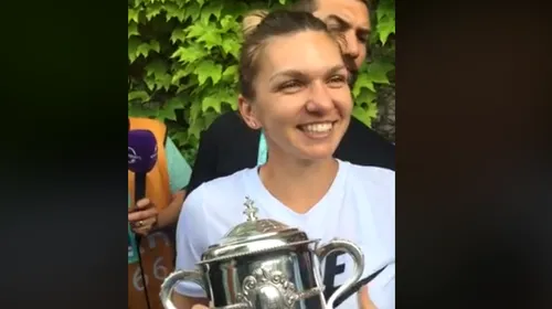 Unde a fost surprinsă Halep imediat după ce a câștigat finala de la Roland Garros! A făcut o baie de mulțime cu fanii români | VIDEO