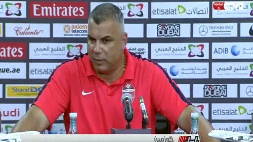 Urmează naționala? Olăroiu a anunțat că pleacă de la Al Ahli! VIDEO Discursul avut după un nou titlu câștigat în Emirate