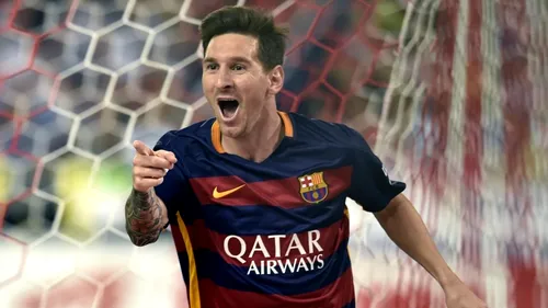 Lionel Messi, cel mai bine plătit fotbalist din lume în 2015