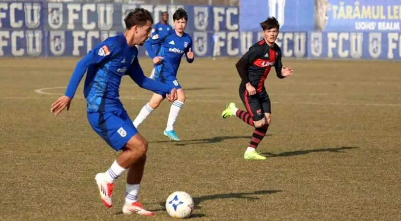 FCU Craiova a răpus repede Minerul Lupeni, din prima repriză. Ultimul nou-venit în lotul lui David a debutat, iar la trupa din Liga 3 a ajuns un atacant plecat de la AFC Câmpulung Muscel