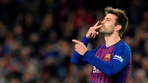 Pique, "săgeată" marcă înregistrată spre rivalii de la Real Madrid! Ce a declarat fundașul Barcelonei înainte de El Clasico