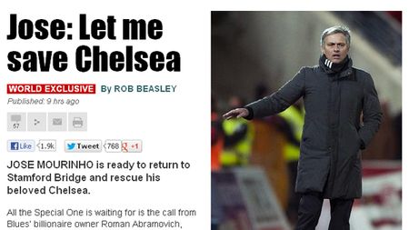 Cutremur la Chelsea și Real!** Mourinho este aproape de Stamford Bridge: "Lăsați-mă să salvez Chelsea"