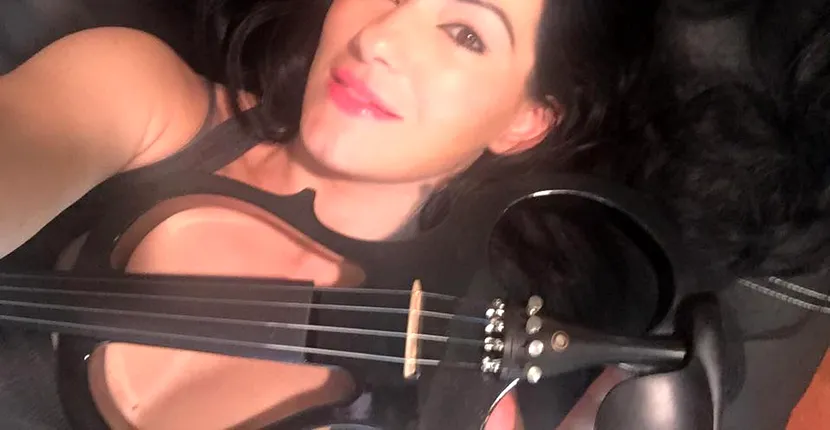FOTO / Ce mai face Silvia Lăuneanu, care a cântat în trupa De La Vegas. Cum arată acum cea supranumită ”Fata cu vioara”