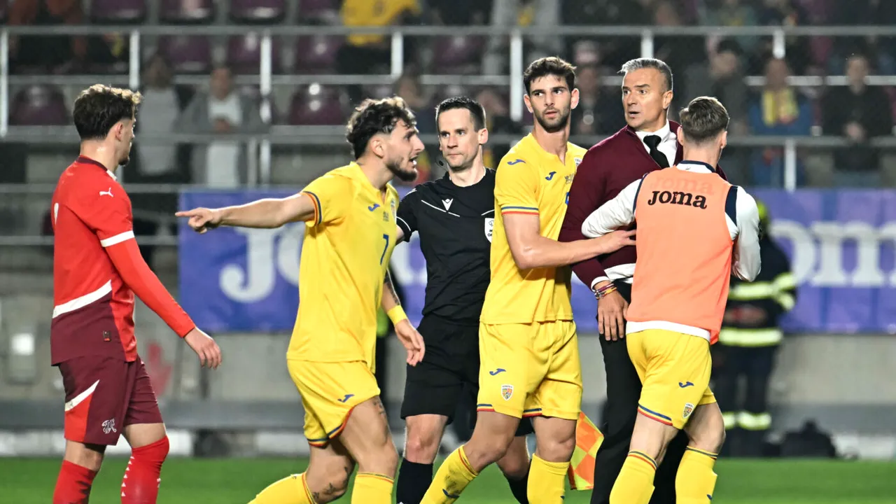 Breaking News. UEFA a anunțat câte etape va fi suspendat Daniel Pancu, după scandalul de la România U21 - Elveția U21