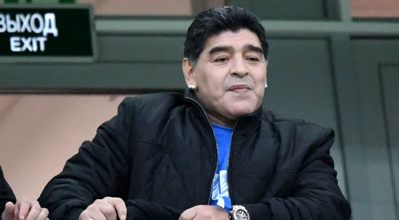 Maradona, dat în vileag de englezi. Cât câștigă Diego pentru fiecare apariție în Rusia