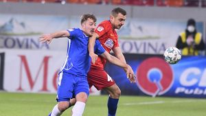 Andrei Miron s-a accidentat în FCSB - Voluntari. „A simțit niște dureri!” Ratează fundașul meciul cu FC Argeș?!