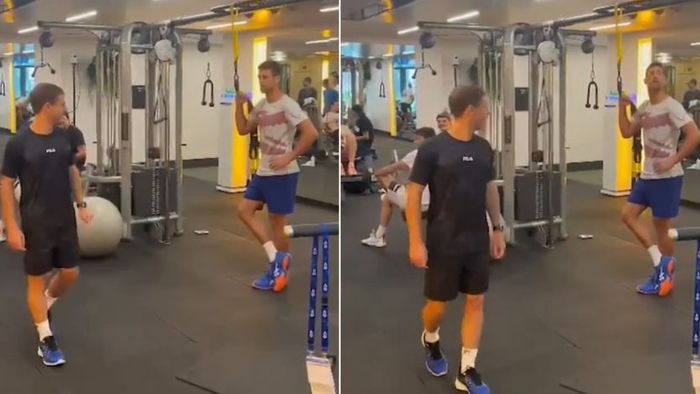 Leo Messi, parodiat de Novak Djokovic: „Ce te uiți, prostule!?" Moment viral cu tenismenul sârb și un jucător argentinian la Australian Open | VIDEO
