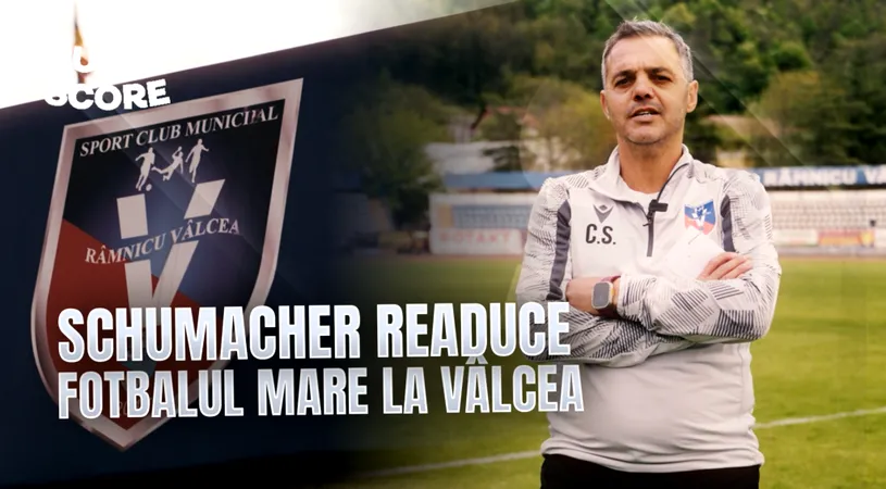 Campionul din Giulești care vrea să trezească ”Zăvoiul”! Constantin Schumacher și misiunea de a readuce Vâlcea în elita fotbalului