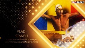 Colecție de medalii oferită de Vlad Stancu! Tânărul de 17 ani a triumfat la Campionatele Europene de înot pentru juniori și a doborât 25 de recorduri naționale