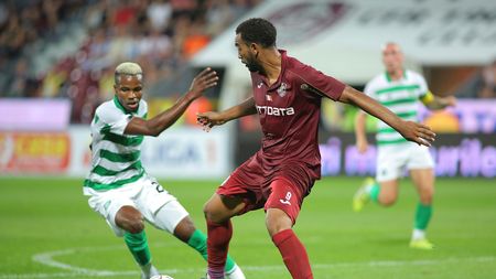 EXCLUSIV | CFR are oferta pe masă! Omrani, dorit de Celtic, după ce i-a "ucis" pe scoțieni: pe ce sumă se poate face transferul