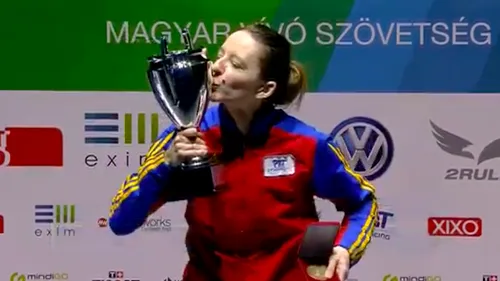 Ana Maria Popescu, un nou rezultat de excepție: medalie de aur la Grand Prixul de la Budapesta