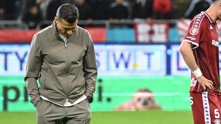 Costel Gâlcă, anunț în noapte despre demiterea sa de la Rapid după eșecul rușinos cu Dinamo: „Întrebați conducerea!”