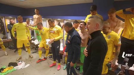 Fața nevăzută a lui Edi Iordănescu! Discursul selecționerului care a declanșat fiesta în vestiar după ce România a învins Israel și s-a calificat la EURO 2024: „Hai să le arătăm cum se face!” | VIDEO