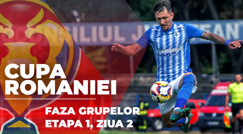 Cupa României, faza grupelor | FC Bihor și Progresul Pecica au pierdut, dar au dat o replică bună celor de la FCSB, respectiv Petrolul. Corvinul a învins Chindia, CS Tunari a remizat cu U Craiova, iar Gloria Buzău a cedat pe final cu UTA