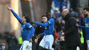 Scoțienii au explicat la televiziunea Sky Sports motivul „bucuriei sălbatice” a lui Ianis Hagi după golul marcat în Rangers - Celtic