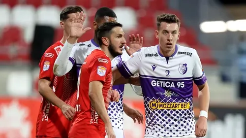 Arădenii, victimele propriilor ratări: UTA – FC Argeș 0-1