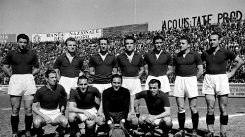 65 de ani de la dispariția lui „ll Grande Torino”. 18 jucători au murit în urma prăbușirii avionului cu care echipa italiană se întoarcea de la Lisabona