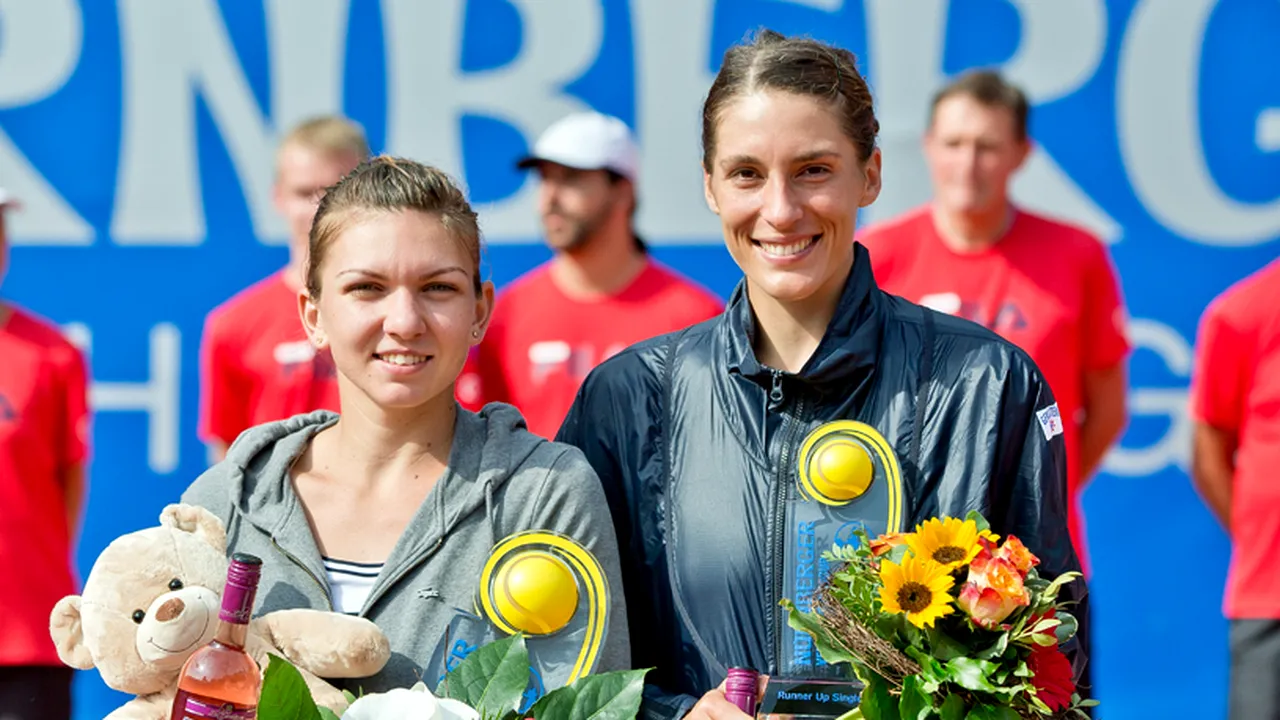 Simona și-a început ascensiunea fulminantă chiar în fața lui Petkovic. Superb: ce spunea germanca după finala pierdută la Nurnberg, contra lui Halep