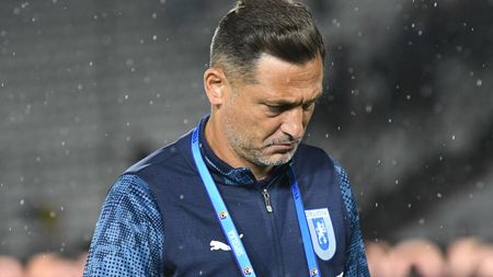 Mirel Rădoi, criză de nervi. A luat la pumni banca tehnică