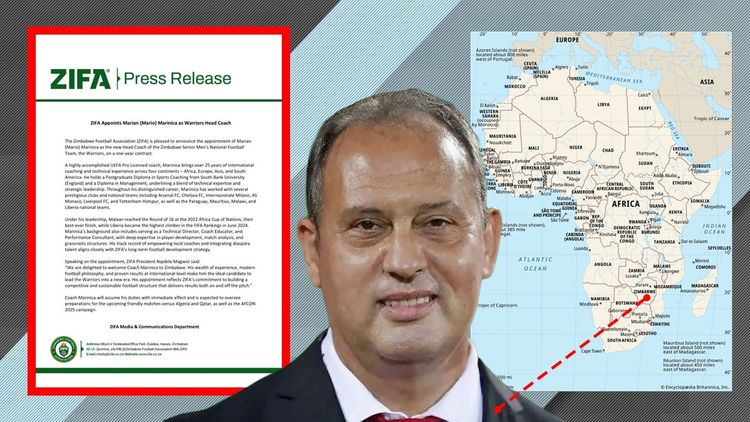Românul Mario Marinică a ajuns să antreneze în a 11-a țară din Africa și va fi selecționerul naționalei din Zimbabwe! „Am negociat prin zoom, încă nu am primit viză”. EXCLUSIV