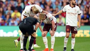 Ce lovitură pentru Pep Guardiola: Kevin De Bruyne s-a accidentat și nu mai joacă în acest an pentru Manchester City!