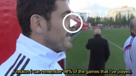 VIDEO | Iker Casillas și-a lăsat colegii fără replică: "Știu rezultatele a 98% dintre meciurile pe care le-am jucat la Real". Demonstrația făcută de San Iker: "5 ianuarie 2002... 3-1"