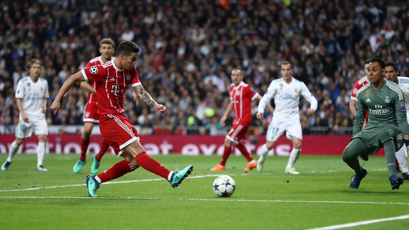 "#APorLa13". Real Madrid a rezistat eroic asalturilor lui Bayern și s-a calificat în finală. Campioana Europei își apără trofeul la Kiev. James Rodriguez a marcat, Cakir le-a refuzat un penalty nemților! Cronica unui duel spectaculos