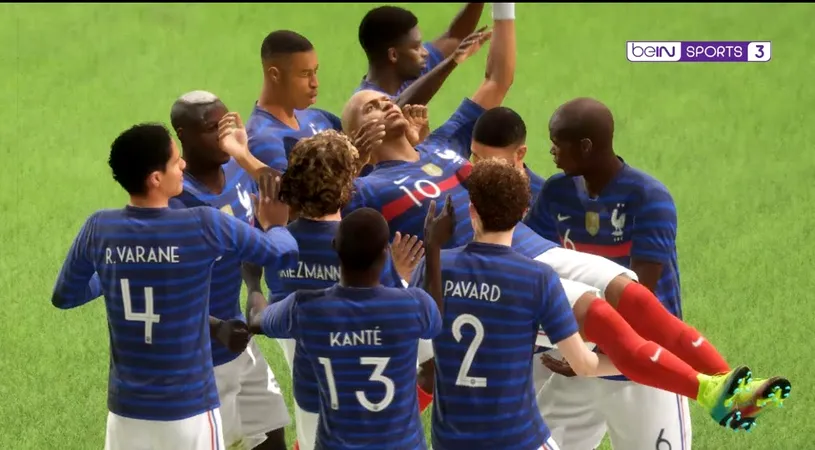 Echipa națională a Franței din FIFA 21 arată incredibil! eLaLiga și ePremier League, campionatele cu cei mai mulți jucători titulari