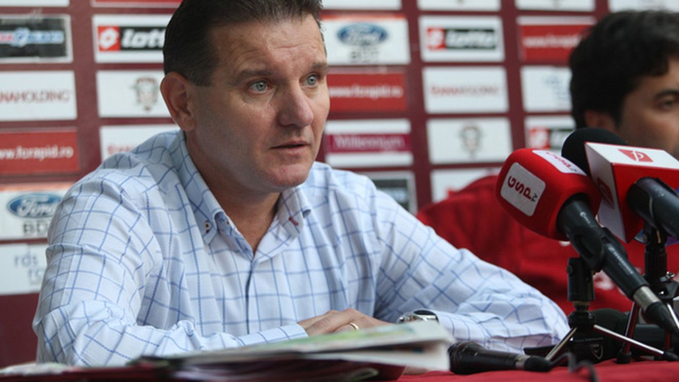 Zotta: 'Am făcut performanță cu bani puțini la Rapid'**