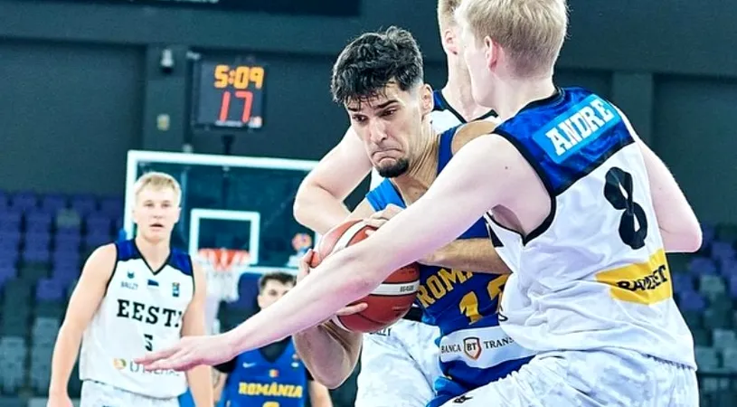 România este în sferturile de finală la EuroBasket Under-20, Divizia B, de la Pitești! Care va fi următorul meci