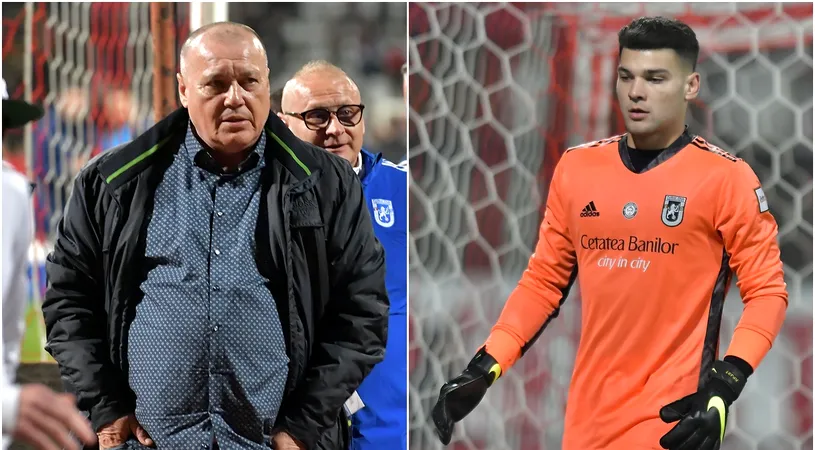 Robert Popa, portarul favorit al lui Adrian Mititelu, l-a distrus pe Marcel Pușcaș, directorul FC U Craiova: „E un figurant care se dă drept bunicul meu și dă în cap jucătorilor tineri!”