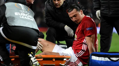 <i class='ep-highlight'>Manchester</i> <i class='ep-highlight'>United</i> a oferit detalii despre starea lui Ibrahimovic. Vești cum nu se poate mai proaste pentru starul suedez