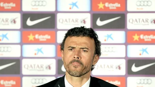 Emoții la Barcelona: Luis Enrique a fost internat în această dimineață și va fi operat de urgență. Diagnosticul medicilor: apendicită acută