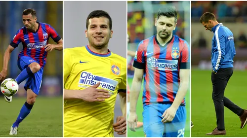 Cum a pierdut Steaua primul loc în Liga 1. Șapte momente cheie în care campioana a arătat ca un club amator: pierderea mărcii, plecările din iarnă, eșecurile de pe teren propriu și evoluția neconvingătoare cu ASA