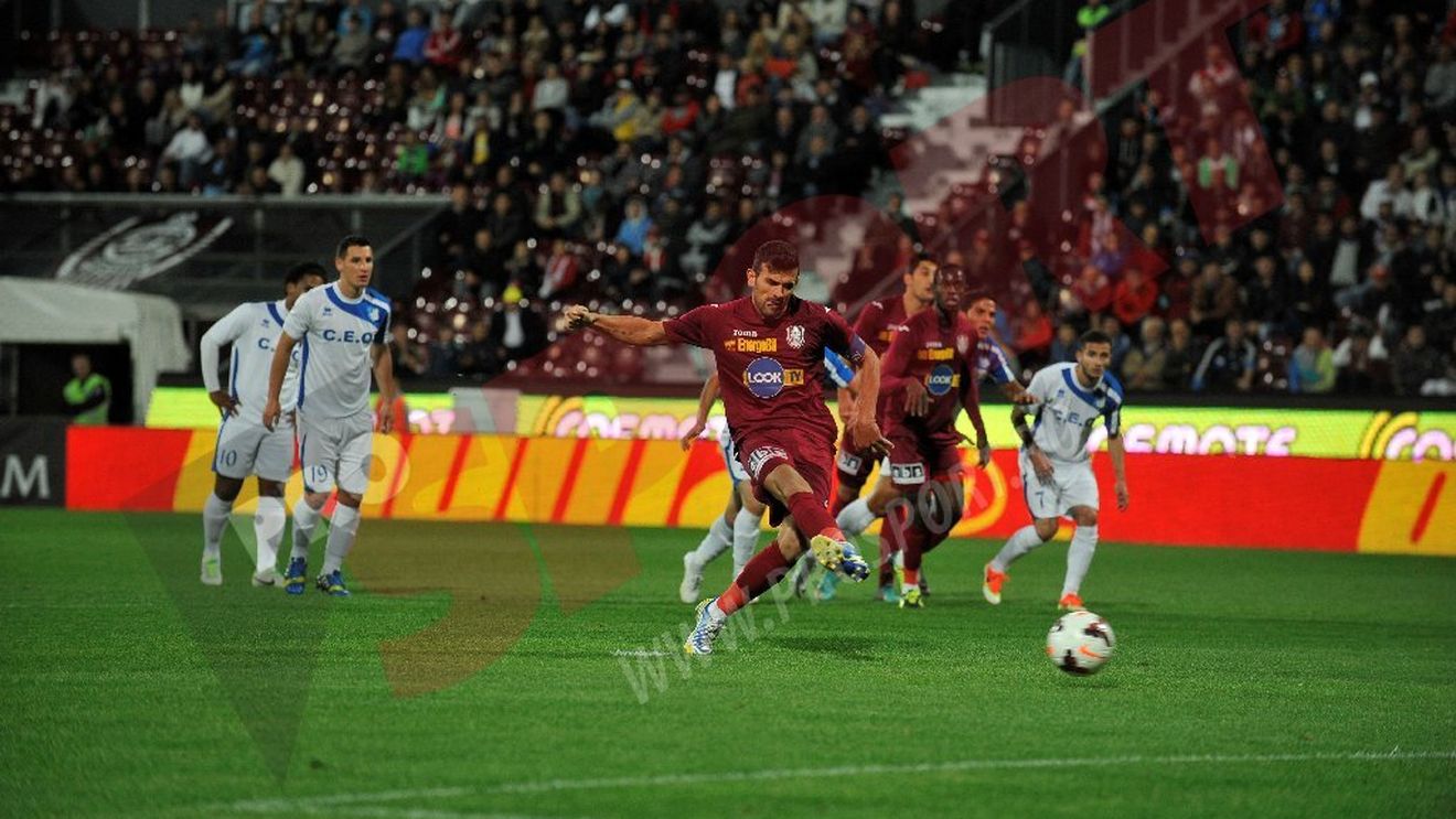 Probleme serioase în Gruia! CFR Cluj - Pandurii 1-1