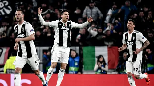 Liga Campionilor | Juventus – Atletico 3-0. Hat-trick Ronaldo și calificare nebună pentru italieni în sferturi. Echipa lui Simeone, în genunchi! City – Schalke 7-0. „Cetățenii”, pe modul „walk in the park” pe Etihad