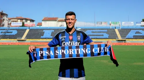 ProSport, confirmat! Adrian Rus a fost prezentat oficial la Pisa! Toate cifrele transferului internaționalului român