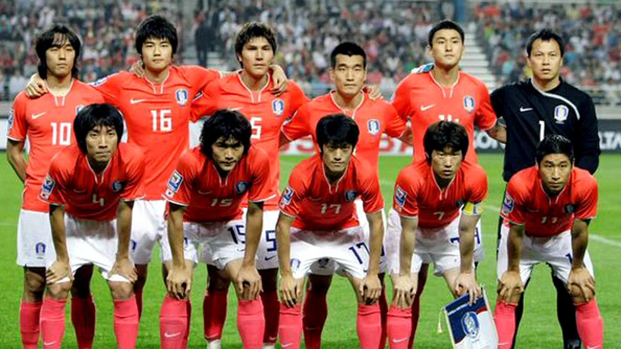 Lotul lărgit al Coreei de Sud pentru Cupa Mondială