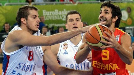 Spania, în semifinalele Campionatului European de baschet, după ce a umilit Serbia!
