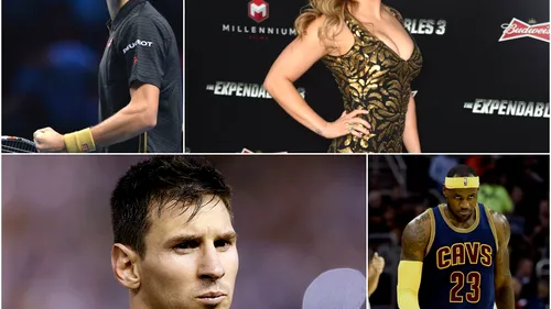 VIDEO Regi în sporturile lor. Neînvinsă în carieră, campioana UFC, Ronda Rousey e cea mai reprezentativă figură din lumea sportului. Serena Williams, Ronaldo, Bolt, Messi și Djokovic sunt și ei în top 10
