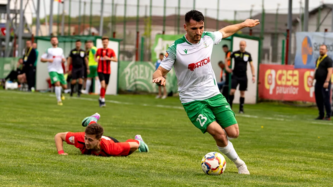 VIDEO | Dragan Paulevici a marcat golul etapei în Liga 2, la jocul dintre Dumbrăvița și Reșița. Atacantul inginer IT explică modul în care a înscris aproape de la centrul terenului