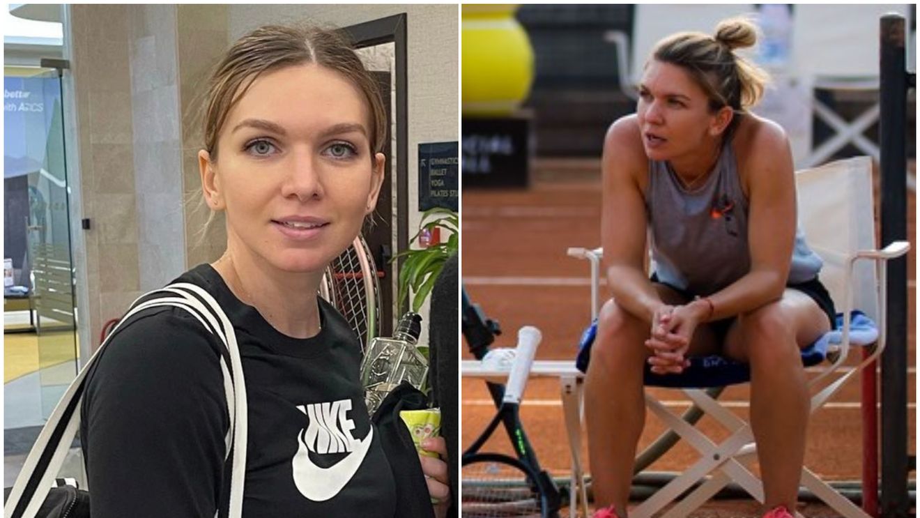Simona Halep suflă și-n iaurt după ce a fost depistată pozitiv: ce a consumat la ultimul antrenament! Sportiva, surprinsă când credea că nu o vede nimeni | FOTO