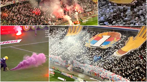 GALERIE FOTO | Spectacol total pe Arena Națională! Scenografii impresionante la derby-ul dintre Steaua și Academia Rapid